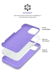 Чохол ArmorStandart ICON2 Case для Apple iPhone 14 Plus Lilac - мініатюра 6