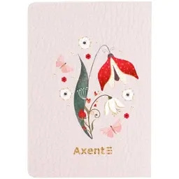 Книга записна Axent A6 Secret Garden 2, 60 аркушів клітинка (8711-2-A-TR) - мініатюра 6