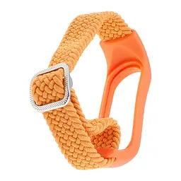 Ремінець Braided Buckle Enhanced Mi Band 3/4/5/6/7 Orange - мініатюра 2