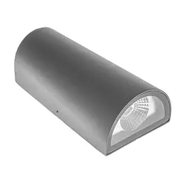 Підсвітка Brille LED фасадна IP65 AL-223/2х3W NW COB GY