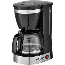 Кавоварка BROCK CM 1255 BK крапельна/ 1.25л/ 800 Вт/ мелена/ чорнa (CM 1255 BK)