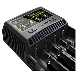Зарядний пристрій Nitecore SC4 для акумуляторів (Ni-Cd Ni-Mh Li-Ion IMR LiFePO4) 220V-12V - мініатюра 5