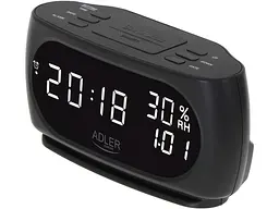 Настільний годинник Adler AD 1186 Black - мініатюра 3