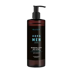 Гель для душу Mayur Aqua For Men парфумований для чоловіків 3 в 1 500 мл (4820230954852)