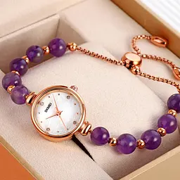 Жіночий наручний годинник 1983PL Purple Skmei acs0030434 - мініатюра 4