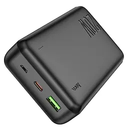 Зовнішній акумулятор Hoco J87A Tacker Power Bank 20000mAh чорний - мініатюра 2