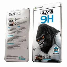 Захисне скло Samsung A546 Galaxy A54 /S711 Galaxy S23 FE з чорною рамкою, 2.5D, 9H, Gorilla Glass, X-One