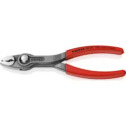 Універсальні плоскогубці для зірваних болтів TwinGrip KNIPEX 82 01 150, фосфатовані