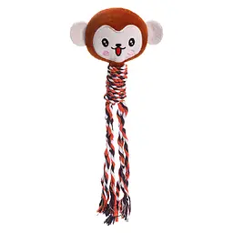 М'яка іграшка Monkey з канатом, коричнева