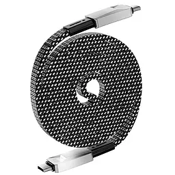 Дата кабель WIWU C078 Type-C to Type-C 100W 1 м Silver - мініатюра 3