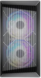 Корпус 1stPlayer BS-2-BK-3F1 RGB Black - мініатюра 2