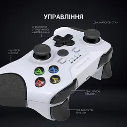 Геймпад GamePro бездротовий білий (MG650W) - мініатюра 11