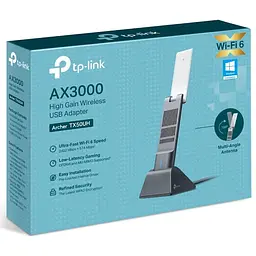 WiFi-адаптер TP-Link Archer TX50UH USB 3.0 Wi-Fi 6 (AX) (ARCHER-TX50UH) - мініатюра 4