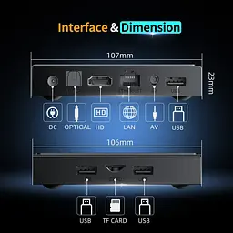 Smart TV Box Android медиаплеер X96 NEX 4/32 - мініатюра 3