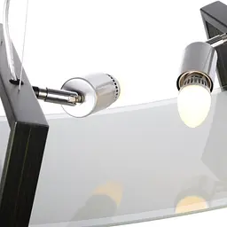 Люстра підвісна Brille E14 60W BK (BKL-419S/2) - мініатюра 6