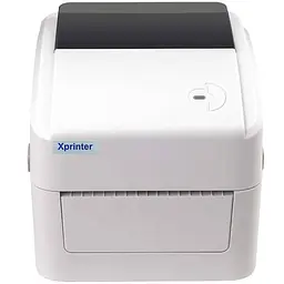 Принтер этикеток Xprinter XP-420B термопечать, USB, белый