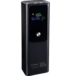 Портативне зарядне - зовнішній АКБ Gelius GT GP-PB307 20000mAh 100W QC PD чорний - мініатюра 2