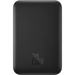 Портативний акумулятор Baseus Magnetic Mini Air Wireless 20W 6000mAh black (P10059002113-00)