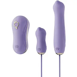 Набір секс-іграшок Zalo Rose Series Unicorn Set 3-in-1 3 шт. фіолетовий