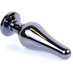Анальна пробка Boss Of Toys Boss Series - Jewellery Dark Silver Butt Plug Purple, BS6400061, Срібний / Фіолетовий - мініатюра 7