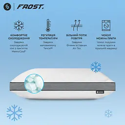 Подушка Sonex Frost Curve гібридна з ефектом пам'яті 70 x 50 см (SO102468) - мініатюра 18