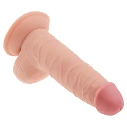 Фалоімітатор The Ultra Soft Dude Flesh 18 см тілесний - мініатюра 6