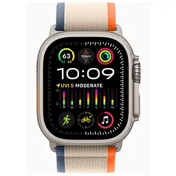 Ремінець нейлоновий для смарт-годинника Garmin 42,44,45,46,49 mm, Trail, бежевий, тканинний ремінець з регулятором довжини, на липучці, сумісний зі смарт-годинниками Garmin, ArmorStandart (ARM74231) - мініатюра 2