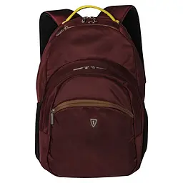 Рюкзак для ноутбука 16 Sumdex PON-391OR, Bordo/Orange, поліестер, 27.3 x 40 x 3.8 см - мініатюра 2
