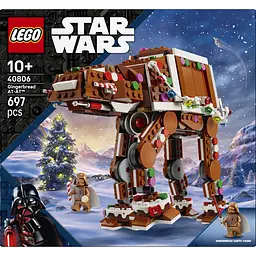 Конструктор LEGO Star Wars Пряниковий крокохід AT-AT 697 ел. (40806)