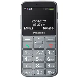Мобільний телефон Panasonic KX-TU160 Grey (KX-TU160EXG) - мініатюра 1