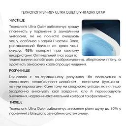 Підвісний унітаз Qtap Crow Ultra Quiet + інсталяція Qtap Nest 4 в 1 (квадратна клавіша Chrome), Білий - мініатюра 10