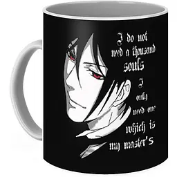 Кухоль GeekLand Темний дворецький Black Butler 02.08.748 330 мл чорний - мініатюра 3