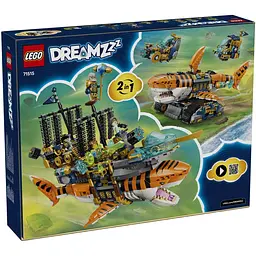 Конструктор LEGO DREAMZzz Танкер тигрова акула 1548 деталей (71515)  1548 - мініатюра 9