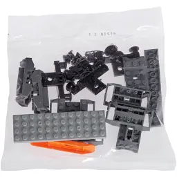 Конструктор Zipp Toys Потяг DF5 1391 з рельсами, червоний - мініатюра 10