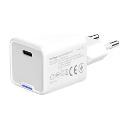 Зарядний пристрій ColorWay GaN Mini 30W PD Port PPS USB-C white (CW-CHS054PD-WT) - мініатюра 6