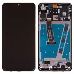Дисплей Huawei P30 Lite (2020) New Edition, чорний, з рамкою, Original (PRC), Marie-L21BX