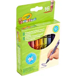Набір трикутної воскової крейди для дітей Crayola 16 шт (52-016T) - мініатюра 5
