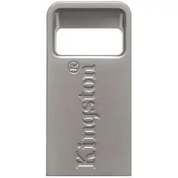 USB флеш-накопичувач Kingston DataTraveler Micro 64GB USB-A 3.1 Metal [DTMC3/64GB] [66628] - мініатюра 5