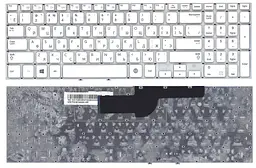 Клавіатура для ноутбука Samsung (355V5C, 350V5C, NP355V5C, NP355V5C-A01) White, (No Frame) - мініатюра 3