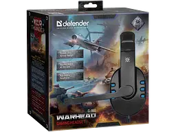 Гарнітура Defender Warhead G-160 Black/blue (64118) - мініатюра 9