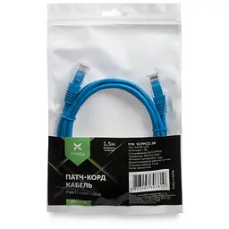 Патч-корд Vinga COPPER 1.5м (VCPPCC1.5B) - мініатюра 4