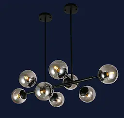 Люстра молекула Levistella 7528421-8 BK+BK - мініатюра 2