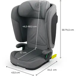 Автокрісло Kinderkraft Unity 2 i-Size Grey (KCUNIT02GRY0000) - мініатюра 8