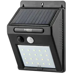 Прожектор Neo Tools 250 люмен, 1200 мАг, 3.7 Li-Ion, SMD LED, датчик руху та сутінків, IP44 (99-055)