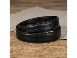 Чоловічий ремінь з натуральної шкіри 574/35 NERO Чорний TONY PEROTTI acs0032281 - мініатюра 7