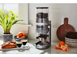 Кавомолка KitchenAid Artisan 5KCG8433EMS срібний медальйон - мініатюра 12