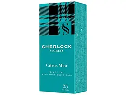 Чай пакетований фруктовий та трав'яний Sherlock Secrets Citrus Mint 50 (2 г) 25 пакетиків