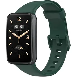 Ремінець DK для Xiaomi Mi Band 7 Pro Silicone Sport Band Classic (green) - мініатюра 2