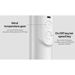 Фен Ym Electronic CFJ-4B White [174370] - мініатюра 10