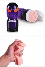 Мастурбатор KW Adult Passion Pump Purple - мініатюра 2